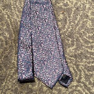 US Polo Assn purple pink grey tie